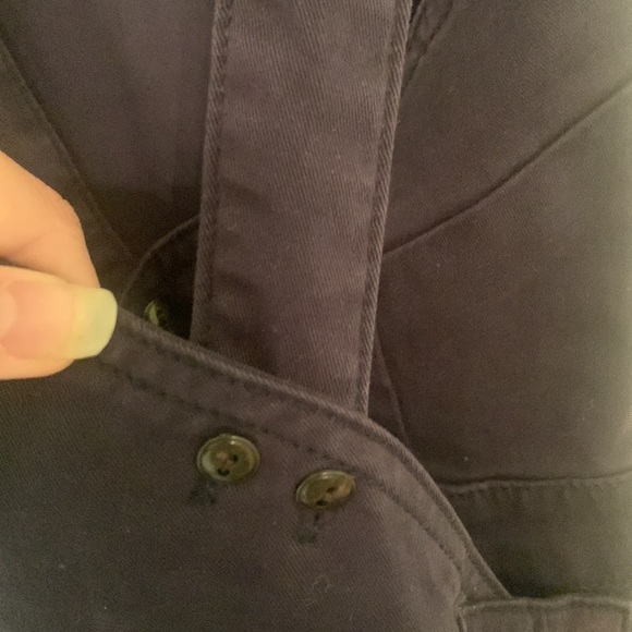 Maeve anthropologie dress cotton midi cross back adjustable US size 6 - Picture 4 of 5